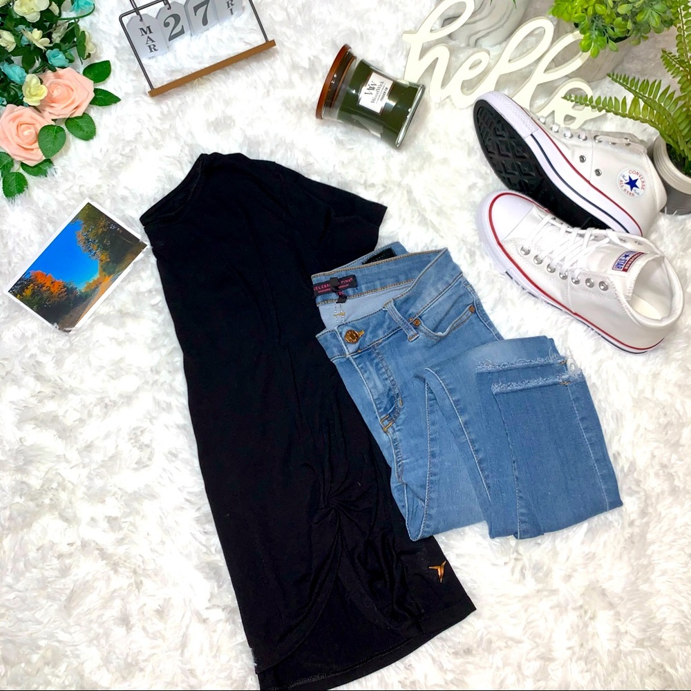 Old Navy Women’s Small Black Short-Sleeved Shirt